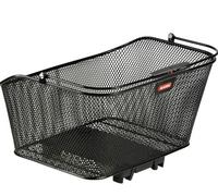 Klickfix Cestino Posteriore City Racktime a Maglie Fitte Nero