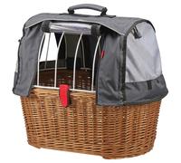 Rixen&kaul Doggy Animal Rear Basket Grigio