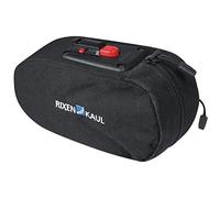 KlickFix Farradtasche Micro SL Plus Satteltasche, Borsa da Sella. Unisex-Adulto, Nero-Nero, 20 x 7 x 10 cm