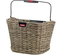 KlickFix Hinterradkorb-2128052610, 2128052610-Cestino per ruota posteriore, 34 x 25 x 27 cm, colore: Nero Unisex adulto, 34x25x27cm