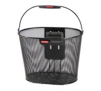 Klickfix Oval Plus EF - cestino bici anteriore Black unisex