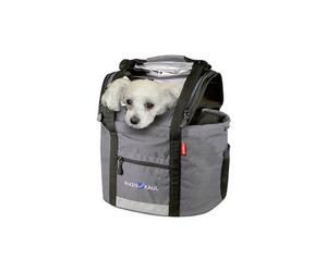Klickfix pet basket with hood for handlebar adapter doggy