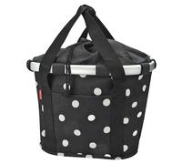 KLICKfix reisenthel Bikebasket 15 - Cestino da manubrio 35 cm (black dots)