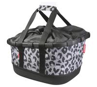 KLICKfix reisenthel Bikebasket GT 21 - Portapacchi cesta (UniKlip 2) (leo nero)