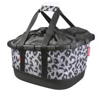 KLICKfix reisenthel Bikebasket GT 21 - Portapacchi cesta (UniKlip 2) (leo nero)