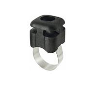 KLICKFix Rixen & Kaul - Adattatore Quad MiniBloc, Colore: Nero