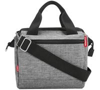 Klickfix Roomy Borsa da manubrio Torsione D'Argento 24x22x13 cm