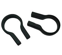 KLICKFix Staffa per barra fuori misura, 31.8 mm, 0211GP, Colore Nero