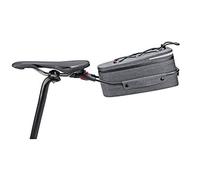 Klickfix waterproof contour saddle bag grey