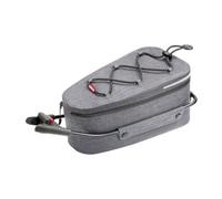 Klickfix waterproof contour saddle bag grey
