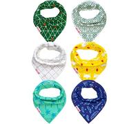 KliederZ bavaglino a punta bandana per bambini | Set 6 bavaglini per bambini