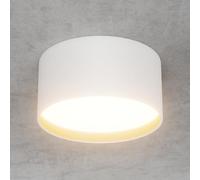 Klighten 18W LED Faretti da Soffitto Rotonda, Bianco Faretto da superficie, Plafoniera da Soffitto Moderna Bianco caldo 3000K, Lampada da soffitto Alluminio, IP44, 1029LM, 60X120mm