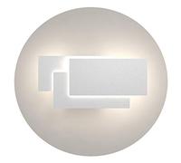 Klighten Applique da Parete Interni 24W Moderno Lampade da Parete IP20 Bianco neutro 4000~4500K Applique Interni Decorativa per Soggiorno, Camera da letto, Corridoio, Scale