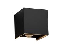 Klighten Lampada da esterno, 12W Applique da Parete con sensore di movimento per luci esterni/interni Lampada da parete con fascio regolabile IP65 Impermeabile 3000K, Nero