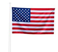 KliKil Bandiera Americana 90x150 cm - Tessuto da esterno resistente alle intemperie 150x90 cm con 2 occhielli metallici. United States of America Flag giardino decorazioni