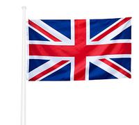 KliKil Bandiera Inglese 90x150 cm - Tessuto da esterno resistente alle intemperie 150x90 cm con 2 occhielli metallici. United Kingdom Flag giardino decorazioni