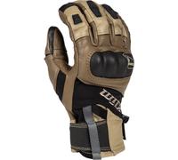 Klim Adventure GTX Short Guanti moto, marrone, Taglia S