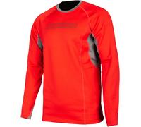 §Maglia Intima Klim Aggressor 3.0 Rosso-Grigio Castlerock§