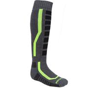 Klim Agressor 2.0 Calzini da motoslitta, grigio/nero/giallo, Taglia M