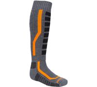 Klim Agressor 2.0 Calzini da motoslitta, nero-grigio-arancione, taglia L per maschi