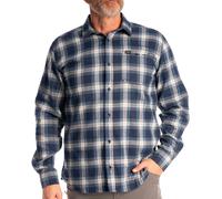 Klim Alderson, camicia L male Blu/Grigio