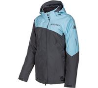 Klim Allure 2022 Giacca da motoslitta da donna, grigio/blu, Taglia L