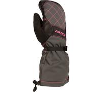 Klim Allure 2022 Ladies Guanti per motoslitta, nero-grigio-rosa, taglia S per donne