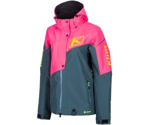 Klim Alpine 2022 Giacca per motoslitta, benzina/rosa, Taglia S