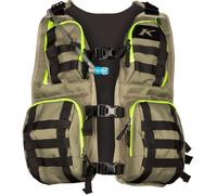 Klim Arsenal Veste motociclistica, verde-giallo per maschi