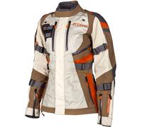 Klim Artemis, giacca tessile Gore-Tex donna S female Beige/Marrone Chiaro/Arancione