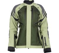 Klim Artemis, giacca tessile Gore-Tex donna S female Verde Chiaro/Verde Scuro/Grigio