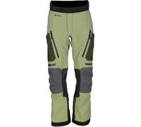Klim Artemis, pantaloni tessili Gore-Tex donna 16 female Verde Chiaro/Verde Scuro/Grigio