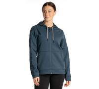 Klim Aster Park, felpa con zip e cappuccio donna S female Petrolio