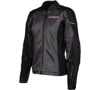 Klim Avalon Giacca tessile moto, nero/grigio, Taglia M