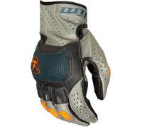 Klim Badlands Aero Pro, guanti corti M male Grigio/Petrolio/Arancione