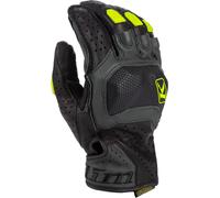 Klim Badlands Aero Pro Short 2024 Guanti da moto, nero-giallo, taglia XL