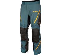 Klim Badlands Pro, pantaloni in tessuto Gore-Tex Corto 36 male Petrolio/Nero/Arancione
