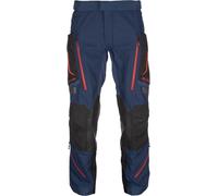 Klim Badlands Pro Rogue Gore-Tex Pantaloni tessili per motociclette, grigio-blu, taglia 36 per maschi
