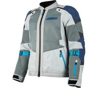 Klim Baja Mesh Giacca tessile da motocicletta, grigio-blu, taglia 2XL per maschi