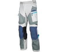 Klim Baja Mesh Pantaloni tessili per motociclette, grigio/blu, Taglia 32