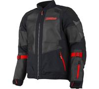 Klim Baja S4 2025 Enduro Mesh Giacca tessile da moto, nero-rosso, taglia XL per maschi