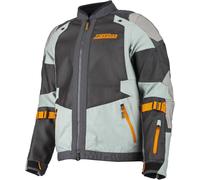 Klim Baja S4 2025 Enduro Mesh Giacca tessile da moto, grigio-verde-arancione, taglia M per maschi