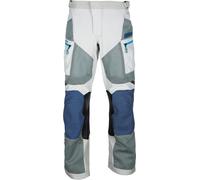 Klim Baja S4, pantaloni in tessuto 34 male Grigio Chiaro/Blu Scuro/Blu
