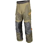 Klim Baja S4 Pantaloni Tessili Motociclistici, grigio-verde, taglia 32 per maschi