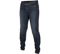 Klim Betty Tapered Stretch Jeans moto donna, blu scuro, Taglia 10/30