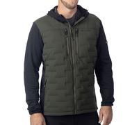 Klim Boulder, gilet in piuma S male Verde Scuro/Nero