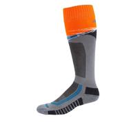 KLIM - CALZE TECNICHE MOTO ESTIVE AGGRESSOR VENTED SOCK AZZURRO/GRIGIO/ARANCIONE