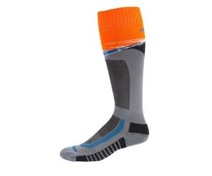 KLIM - CALZE TECNICHE MOTO ESTIVE AGGRESSOR VENTED SOCK AZZURRO/GRIGIO/ARANCIONE