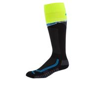 KLIM - CALZE TECNICHE MOTO ESTIVE AGGRESSOR VENTED SOCK AZZURRO/NERO/GIALLO FLUO