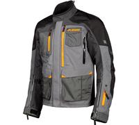 Klim Carlsbad, giacca tessile Gore-Tex M male Grigio Scuro/Grigio